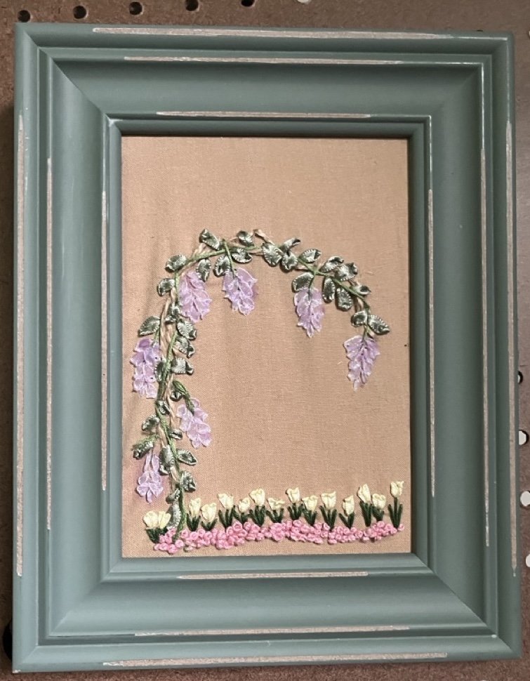 Ribbon embroidery