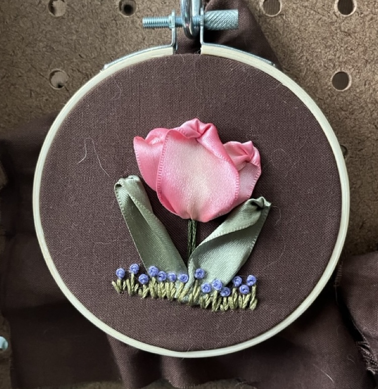 Ribbon embroidery