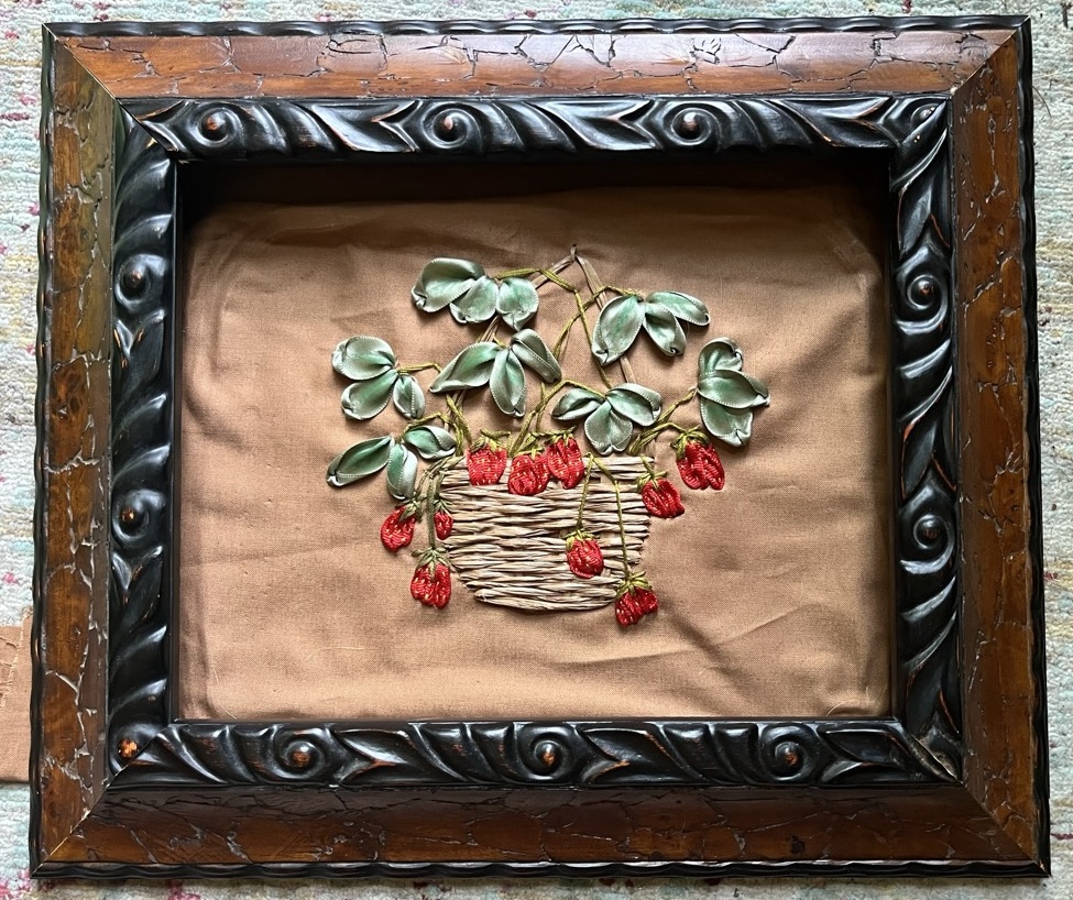 Ribbon embroidery