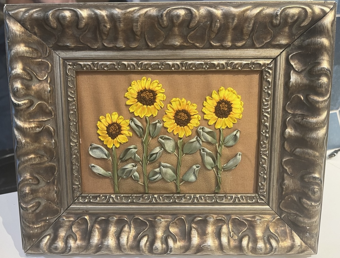 Ribbon embroidery
